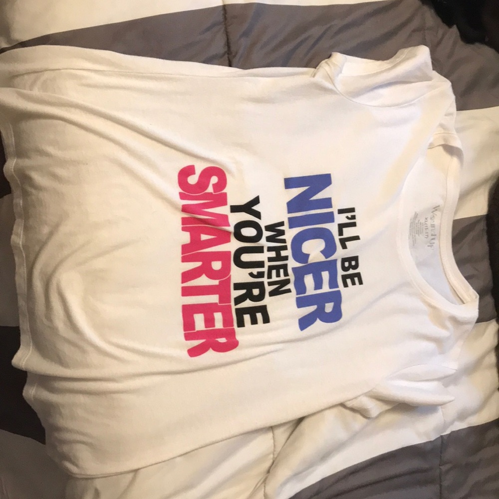 Basic white t-shirt